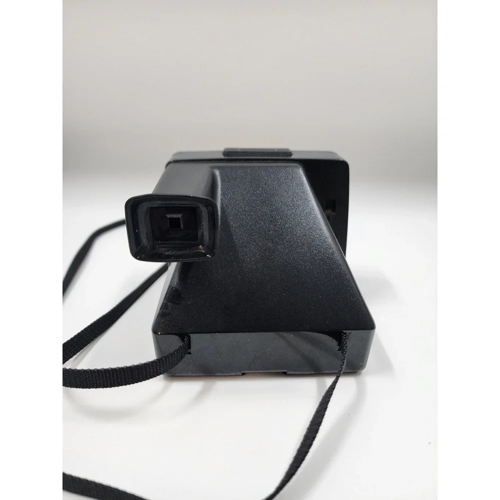 Polaroid Time-Zero OneStep Land Camera Vintage Rainbow Stripe Black SX-70 Film